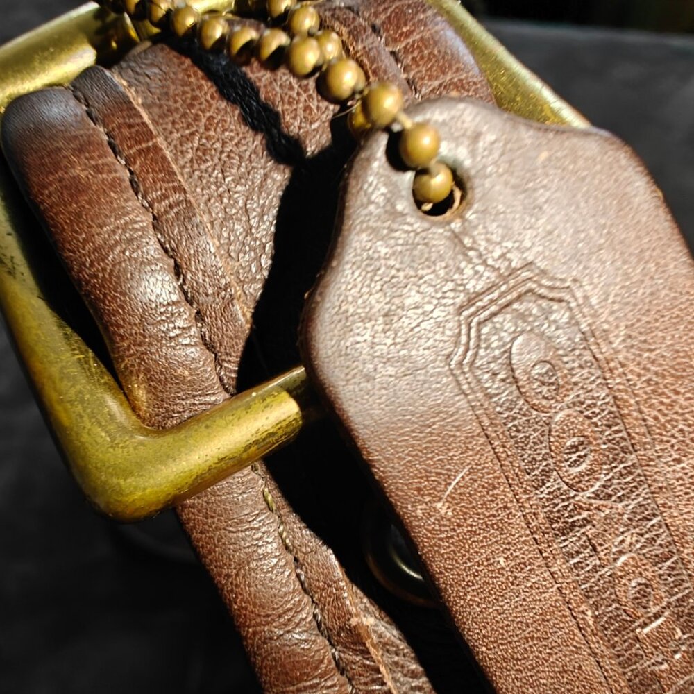 COACH vintage leather crossbody/ shoulder bag 9953